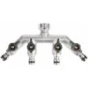 GEKA Vierwegeventil IG G 3/4" MS Cr Karte Plus Stecksystem -Feco Garten Geschaft 4 wege verteiler bewaesserung 770588 czm