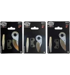 FELCO Ersatzteilsatz Klinge 7/3m. Feder + Stellschlüssel