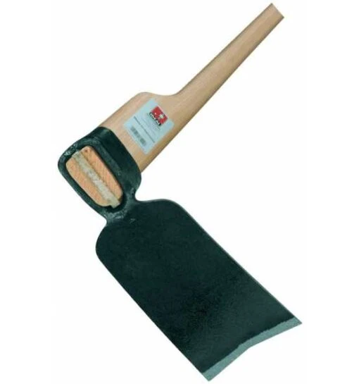 Idealspaten IDEAL-Rheinische Hacke Mit Einschnitt, Geschmiedet, Kantiges Haus -Feco Garten Geschaft feldhacke 297223 czm