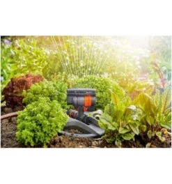 Gardena Viereckregner AquaZoom Compact 18708-20 -Feco Garten Geschaft flaechenregner 771003 czm