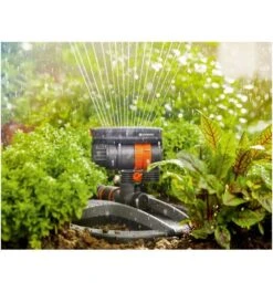 Gardena Viereckregner AquaZoom Compact 18708-20 -Feco Garten Geschaft flaechenregner 771005 czm