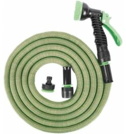 Floraworld Gartenschlauch Verl. Bis 20m Classic Inkl. Armaturen-Set Kunststoff