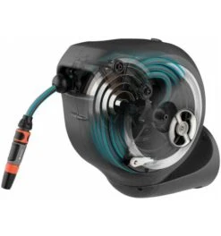 Gardena Wand-Schlauchbox RollUp M(weiß) 20 M -Feco Garten Geschaft gartenschlauchaufroller 784339 czm