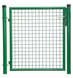 Gartentor Pulverbeschichtet Grün, 1-flügelig, 1250 X 1500 B X H