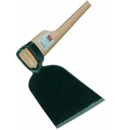 Idealspaten IDEAL-Harzer Kronenhacke Geschmiedet, Kantiges Haus