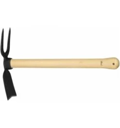 Idealspaten IDEAL-Doppelhäckchen Buchenstiel 40 Cm