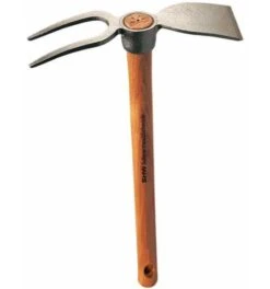 Rex Häckchen M.Breitblatt2 Zinken, Mit Stiel 40 Cm