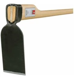 Idealspaten IDEAL-Platthacke, Geschmiedet, Kantiges Haus