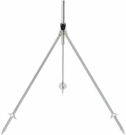 Karasto Dreibeinstativ 2xG1Zoll AG STA Verz.m.Standspitzen GEKA