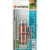 Gardena Kupplungs-Satz 13mm(1/2")je 2x18215,931 SB -Feco Garten Geschaft schnellschlauchstueck 340656 czm