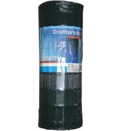 Punktgeschweißte Gitter Grün-besch. 2,5 X 800mm