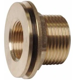 Floraworld Regentonnenanschluss IG 3/4Z X AG 1Z Messing