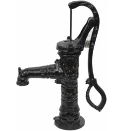 Floraworld Nostalgie-Schwengelpumpe Schw. Rundfl.Ro