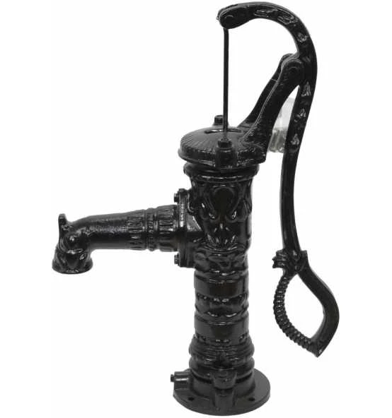 Floraworld Nostalgie-Schwengelpumpe Schw. Rundfl.Ro 3 Floraworld Nostalgie-Schwengelpumpe Schw. Rundfl.Ro