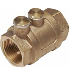 Floraworld Rückschlagventil 1 1/4Z IG Messing Mit Doppelter Entlüftung